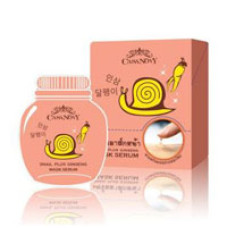Серум-маска для лица с женьшенем и слизью улитки от Casanovy 10 мл / Casanovy Snail Plus Ginseng Mask Serum 10 ml
