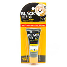 Углеродная маска для проблемной кожи лица с бамбуковым углем 10 гр / Mistine Black Head Carbon peel of mask 10 гр