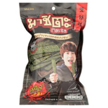 Чипсы из водорослей нори "Тайские специи" Masita 30 гр / Masita thai spicy flavour seaweed chips 30 gr