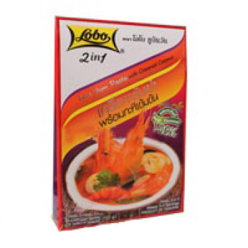 Тайский знаменитый суп Том Ям Кунг 100 гр / Lobo Tom Yam paste with creamed coconut 100 g