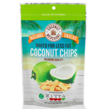 Кокосовые чипсы Coconut Merchant 40 гр/ Coconut Merchant Coconut Chips 40 gr