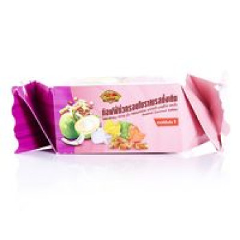 Тайские конфетки-ириски с кокосовым молоком и арахисом 150 гр / Baitong peanut coconut toffee 150 g