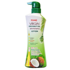 Осветляющий питательный лосьон для тела с кокосовым маслом ISME 400 мл / ISME Virgin coconut oil whitening lotion 400 ml