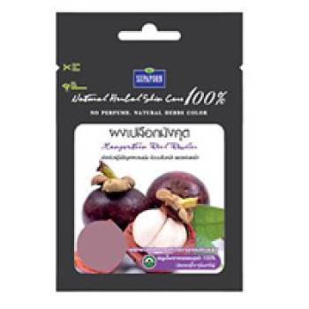 Маска-скраб из пудры кожуры мангостина Supaporn 20 гр/ Mangosteen powder Supaporn 20 g