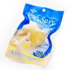 Натуральный спонж «Konjac» (конняку) для умывания OnSen/ OnSen Konjac Sponge yellow