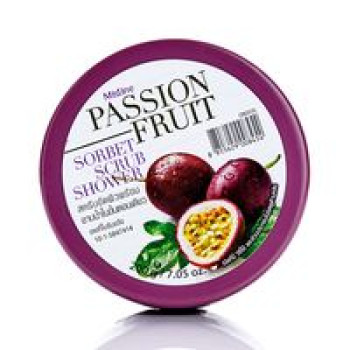 Сорбет-скраб для душа Mistine с маракуйей 200 мл / Mistine passionfruit sorbet scrub shower 200 ml