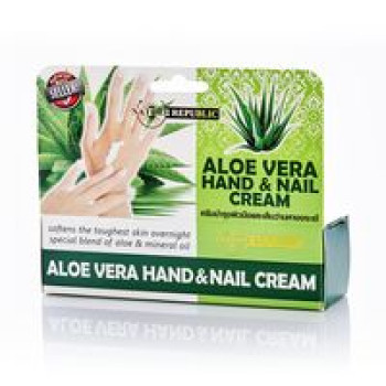 Крем для рук и ногтей с алоэ вера Nature republic 80 мл /Nature republic hand and nail aloe vera cream 80 мл