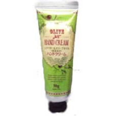 Крем для рук с оливковым маслом от Daiso 50 Гр / Daiso Olive hand cream 50 gr