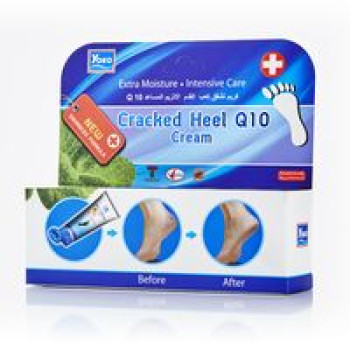 Крем для ступней Yoko лечебный против трещин 50 грамм / Yoko Cracked Heel Q 10 50 gr