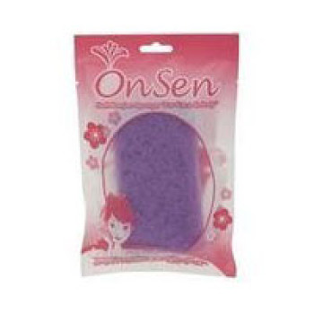 Спонж-губка для тела 100% конняку от On Sen / OnSen Soft Konjac Sponge For Body