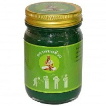 Тайский Зеленый бальзам для массажа 100 мл/GREEN BALM with people 100 ml/