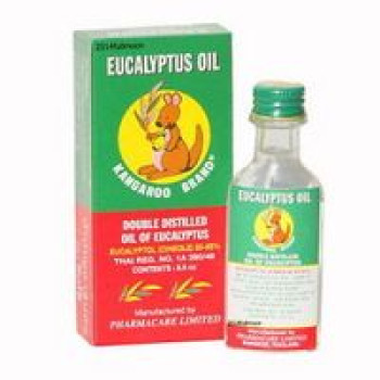 Масло эвкалипта двойной очистки от Kangaroo Brand 8,5гр / Kangaroo Brand Double Distilled Eucalyptus Oil 8,5 ml