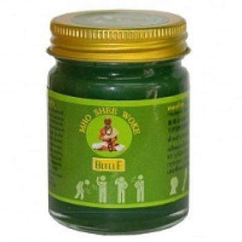 Тайский Зеленый бальзам для массажа 50 мл/GREEN BALM with people 50 ml/