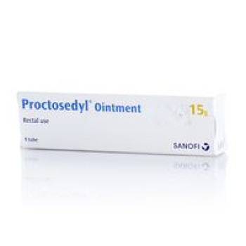 Мазь от геморроя Proctosedyl 15 гр / Sanofi Proctosedyl oinment 15 g