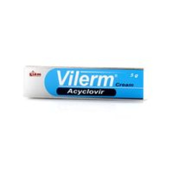 Противовирусный крем с ацикловиром Vilerm от Siam Pharmaceutical 25 гр / Siam Pharmaceutical Vilerm Acyclovir cream 25g