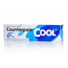 Охлаждающий обезболивающий гель COUNTERPAIN COOL 120 g большой / COUNЕTERPAIN COOL balm white box 120 g