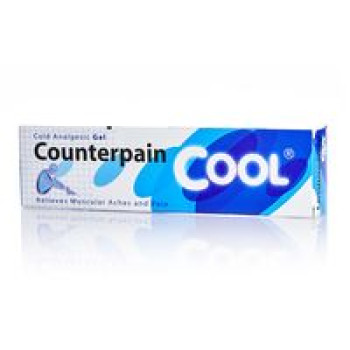 Охлаждающий обезболивающий гель COUNTERPAIN COOL 120 g большой / COUNЕTERPAIN COOL balm white box 120 g