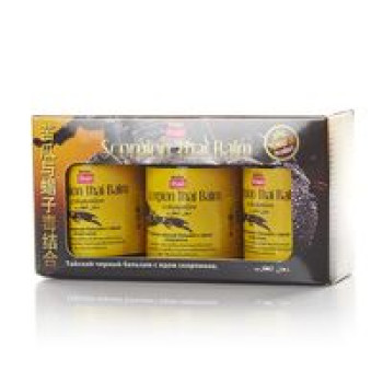 Набор тайских бальзамов cо скорпионом Banna (3 шт по 50 мл) / Banna Scorpion Thai Balm set 3*50 ml