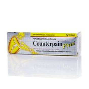 Болеутоляющий гель с пироксикамом COUNTERPAIN PLUS  25 гр