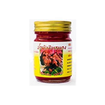 Красный тайский бальзам с галангалом Pai Dang 50 мл/ Pai Dang Red thai galangal balm 50g