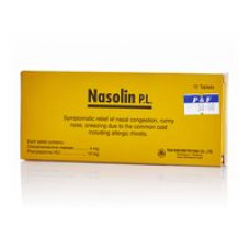 Таблетки от насморка Nasolin 10 шт / Nasolin 10 tablets