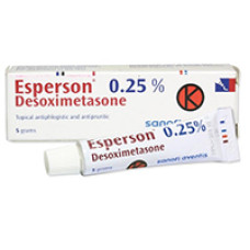 Мазь для профилактики экземы, псориаза, аллергии, Esperson от Sanofi 15 гр / Sanofi Esperson Desoximetasone cream 15 g