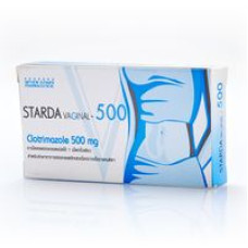 Свеча против кандидоза и хламидиоза Starda vaginal tablet-500 