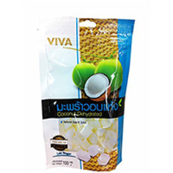 Кокосовые цукаты VIVA 100 гр / VIVA coconut dehydrated 100 g