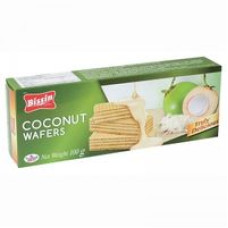 Вафли с кокосовым вкусом от Bissin 100 гр / Bissin Premium Wafers Coconut Flavored 100g