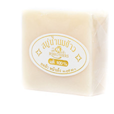 Мыло с жасминовым рисом и кокосовым молоком от K.Brothers 60 гр / K.Brothers Jasmine Rice Soap 60 g