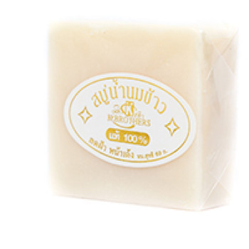 Мыло с жасминовым рисом и кокосовым молоком от K.Brothers 60 гр / K.Brothers Jasmine Rice Soap 60 g