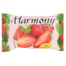 Мыло туалетное с клубничным ароматом Harmony 75 гр / Harmony Strawberry Scent Fruity Soap 75g