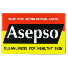 Антибактериальное мыло Asepso 80 гр / Asepso Original Antibacterial Bar Soap 80g