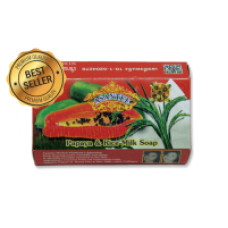 Мыло Асанти Папайя и Рисовое молоко 135 гр / Asantee Papaya and Rice Milk Soap 135 g