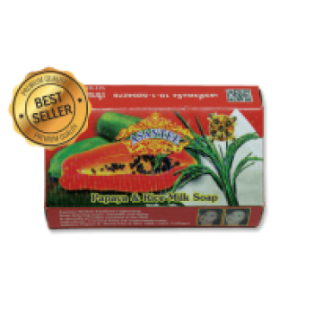 Мыло Асанти Папайя и Рисовое молоко 135 гр / Asantee Papaya and Rice Milk Soap 135 g