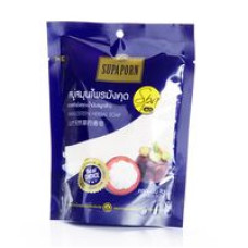 Спа-мыло с экстрактом мангостина Supaporn / Spa mangosteen herbal soap 70 гр.