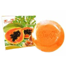 Натуральное мыло с Папайей и мёдом 12 грамм / Papaya with Honey Soap 120 g