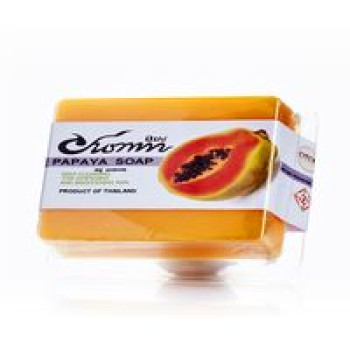 Тайское мыло с папайей 50 гр / Papaya whitening and brightening deep cleansing soap