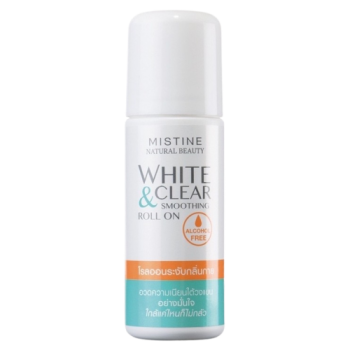 White & Clear Smoothing Roll On 50ml Mistine/Отбеливающий роллер-лосьон для кожи 50 мл Mistine