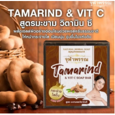 Soap Tamarind Whitening Vitamin C & E 65 g./Dok Bua Ku/ОТБЕЛИВАЮЩЕЕ МЫЛО С ТАМАРИНДОМ 65 ГР /DOK BUA KU